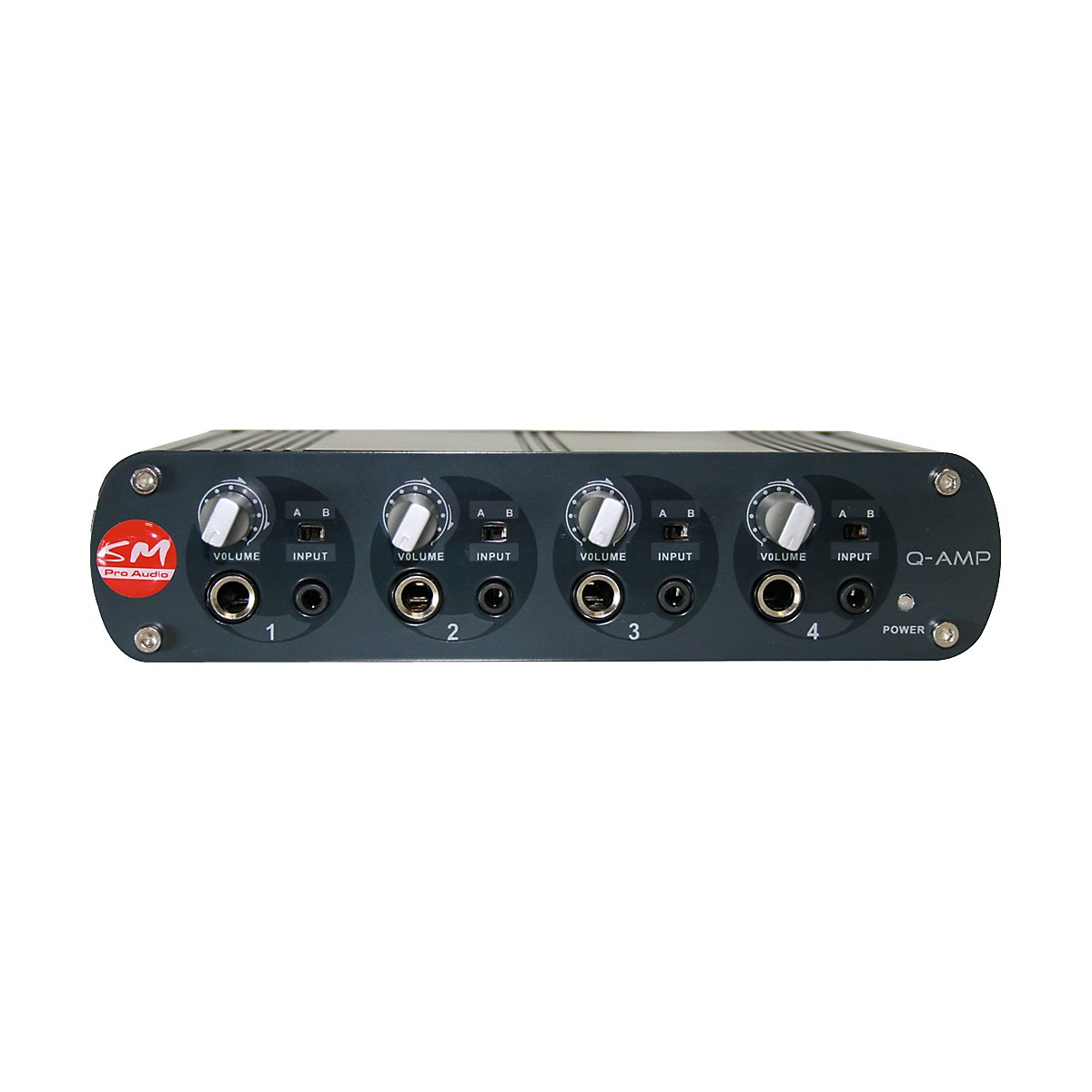 SM Pro Audio Q-AMP Enhanced 4-Channel Headphone Amp