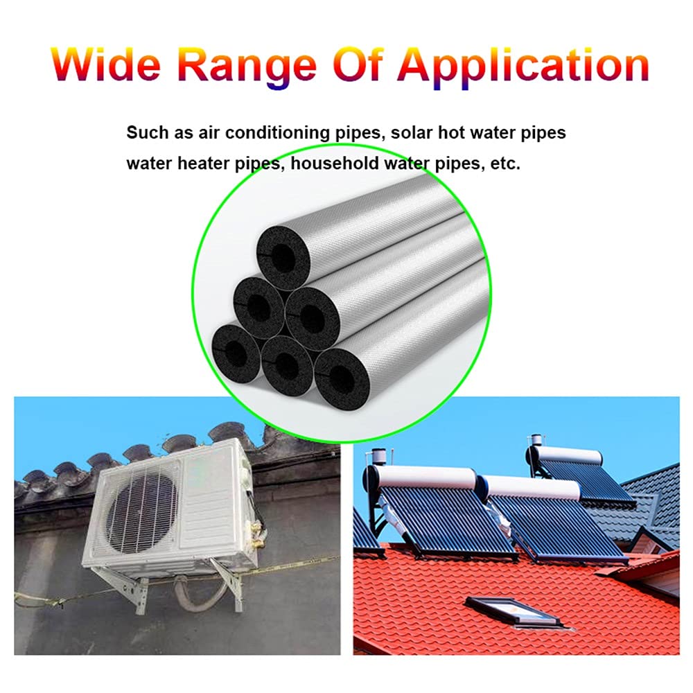 Amazon.com: AQJI 95cm Pipe Insulation, PPR Water Pipe, Solar Antifreeze  Insulation Pipe Wrap, Semi-Split Design, Inner Diameter 22mm-114mm (Color :  30mm, Size : 60mm/2.36in) : Tools u0026 Home Improvement