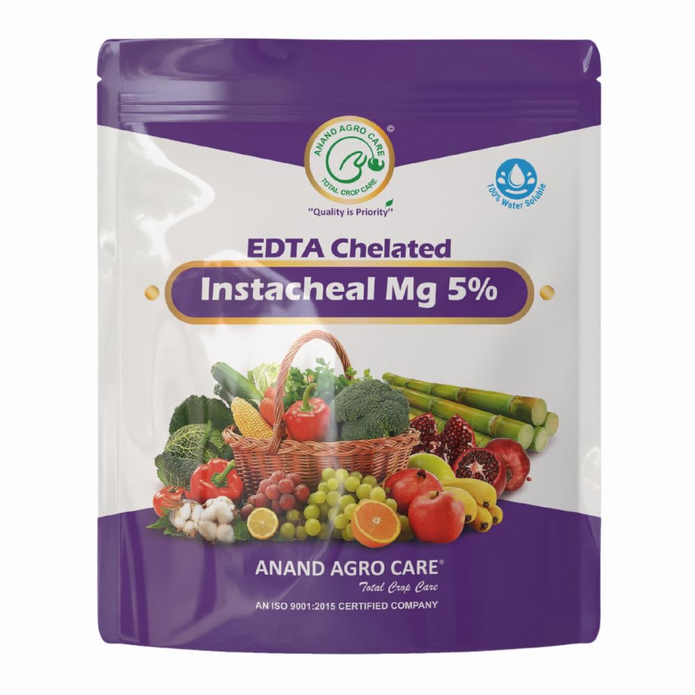 Instacheal Magnesium 5% Fertilizer for Plants | Helps Greener Leaves, Better Growth & Stronger Plants | 250 gm-image-1