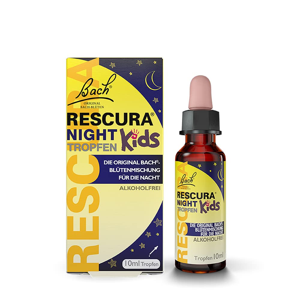 Bach RESCURA Kids Night Bachblüten Tropfen – 10 ml (für Kinder, Nacht)