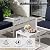 Meilocar Patio Furniture 3-Piece Conversation Set, Outdoor Furniture Patio Chairs with Aluminum Frame and Coffee Table, Conversation Chat Sofa Modern Seating Set, Blue