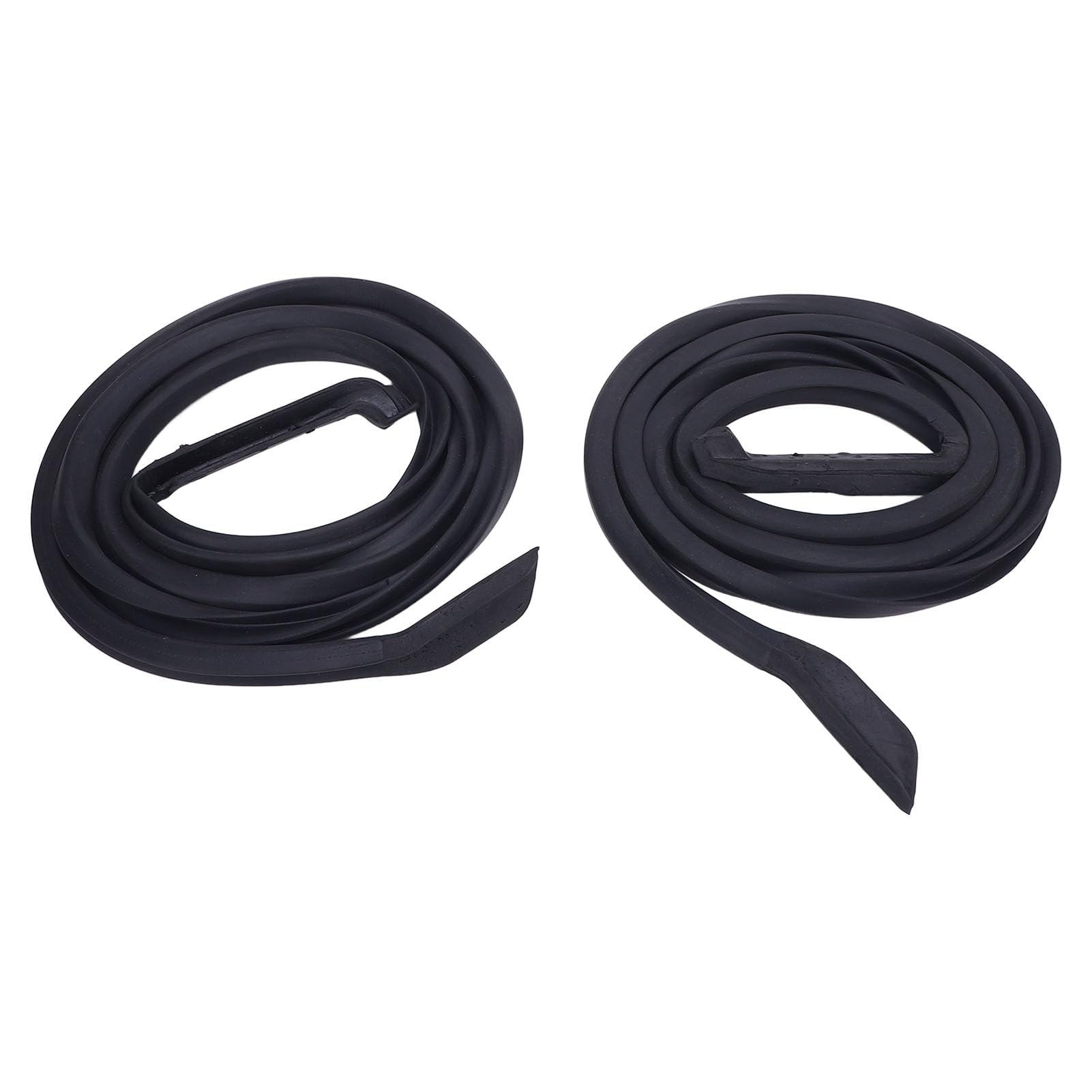 Keenso Guarnizione Protettiva per Portiera Automobilistica, Sostituzione per Capri 1967 1968 OEM C7ZZ6520531A C7ZZ6520530A, Guarnizione in Gomma di Alta qualità con Lampadina Superiore