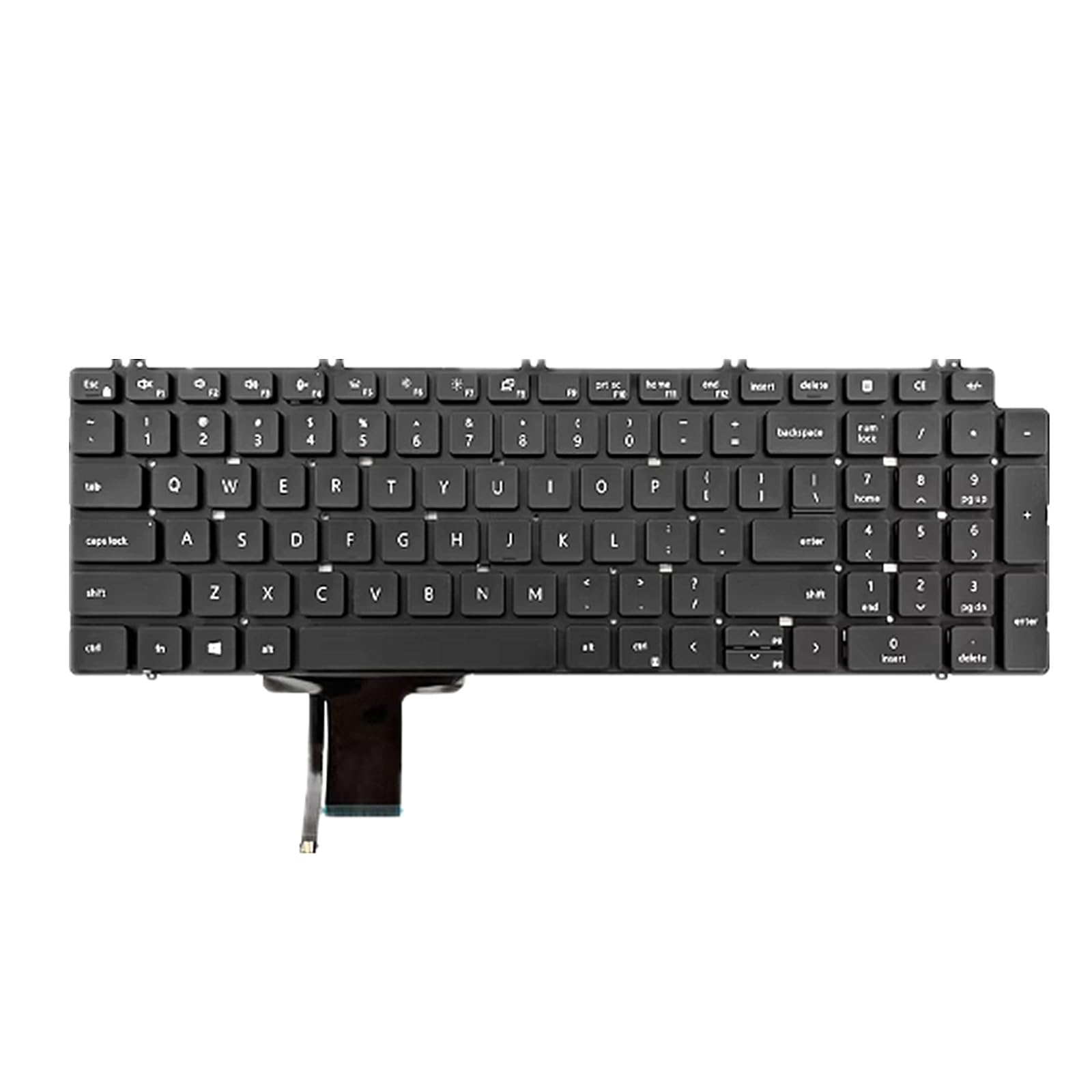 Teclado para DELL Precision 17 7760 ideal para programar con distribución US 2