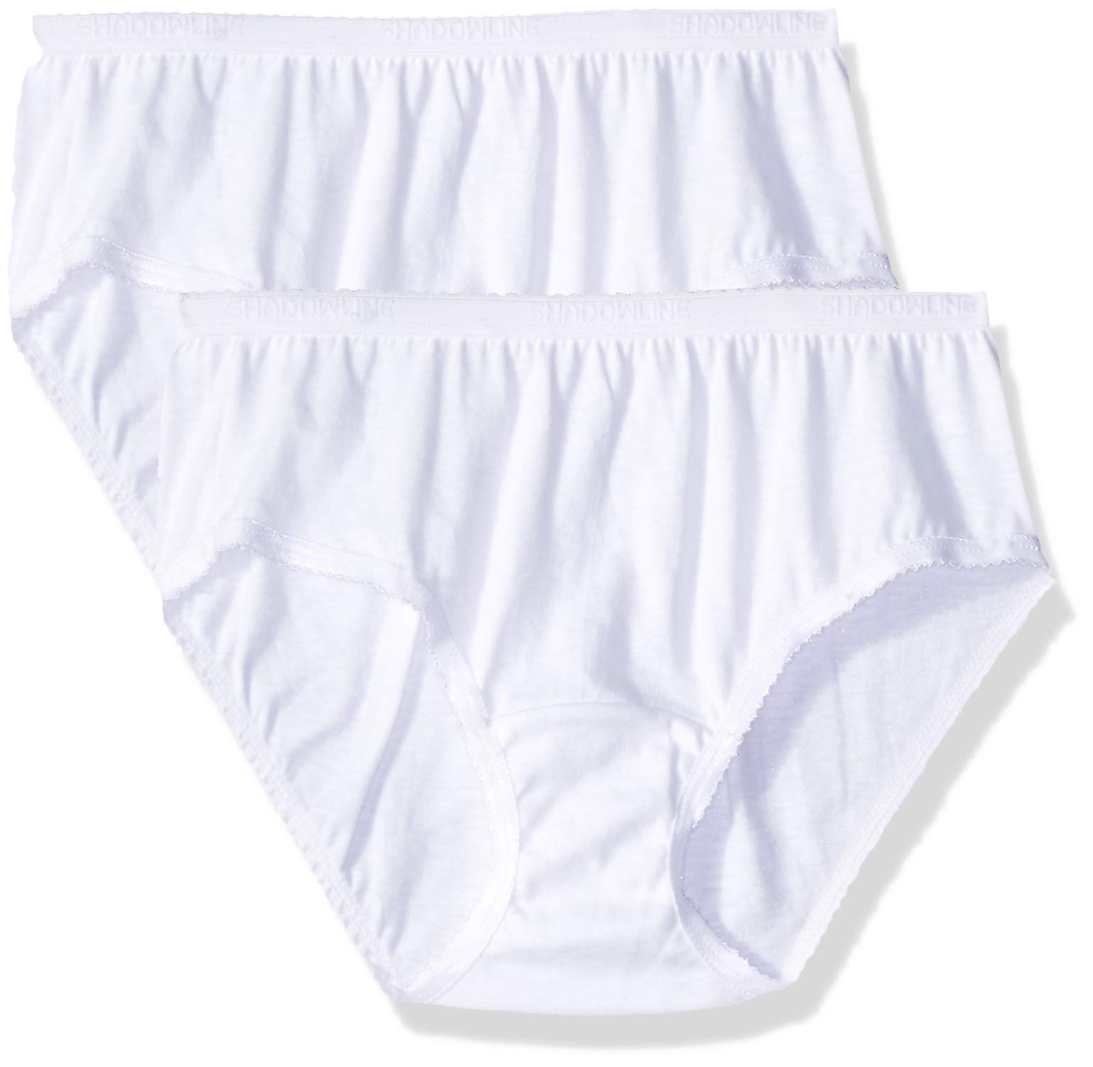 Shadowline womens Cotton Hipster Panty 3-pack