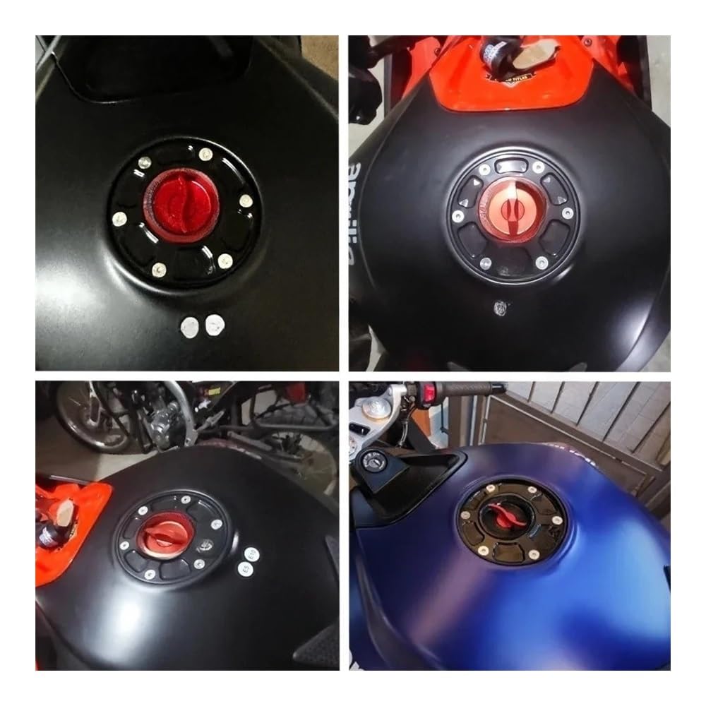 Tappo carburante moto Accessori Per Moto Tappo Serbatoio Carburante Senza Chiave Per RS660 RS125 RS250 RS Per Tuono 660 Per Shiver 750 Copertura Airbox Gasolio
