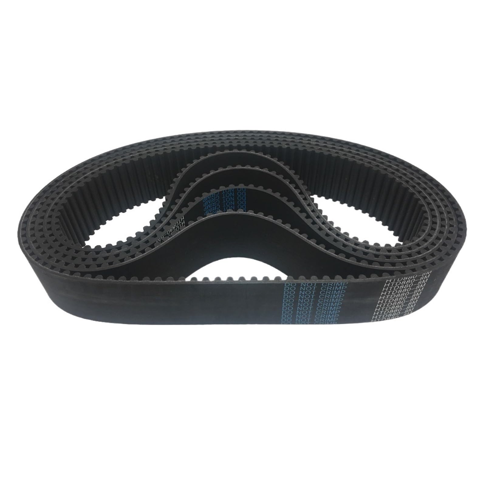 DAVBIR Correa síncrona de Goma HTD8M 856 864 872 880 888 Paso = 8mm, Correa de transmisión Industrial con Dientes de Arco, Ancho de Correa Dentada 20/30/40mm Perfection (Size : 8M 888(Teeth 111), Co