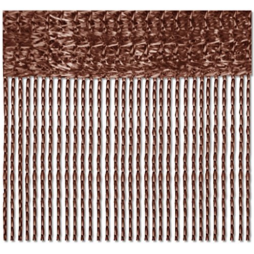 Bestlivings Fadenvorhang 90x240 Fadengardine Insektenschutz Raumteiler...