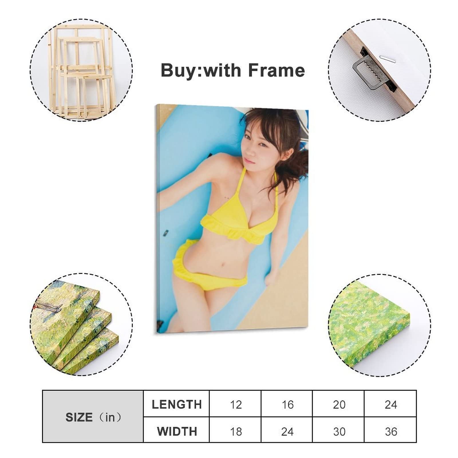 Amazon.co.jp: 乃木坂46 秋元真夏アイドルグラビアアートパネル