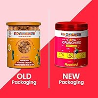 Vista 15 de PROMUNCH Bocadillo de Soja Asada Alto en Proteínas Saludable Sin gluten Paquete de 3, Sabor: Queso y Cebolla, Peri-Peri y Fideos Masala