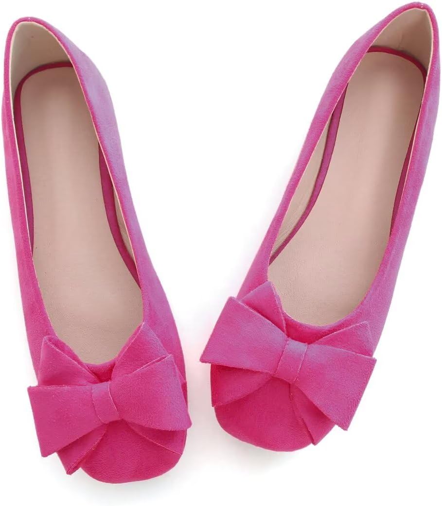 Stunner Women's Casual Flats Square Toe Bowknot Ballet Comfortable...  - Bild 107 von 240