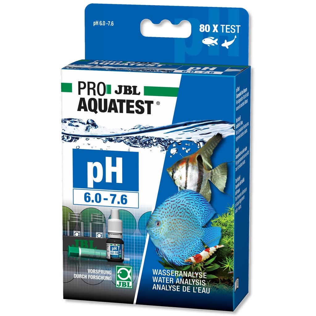 JBL Water Tests and Refills for Aquarium, Pond and Tap Water, pH 6.0 - 6.7