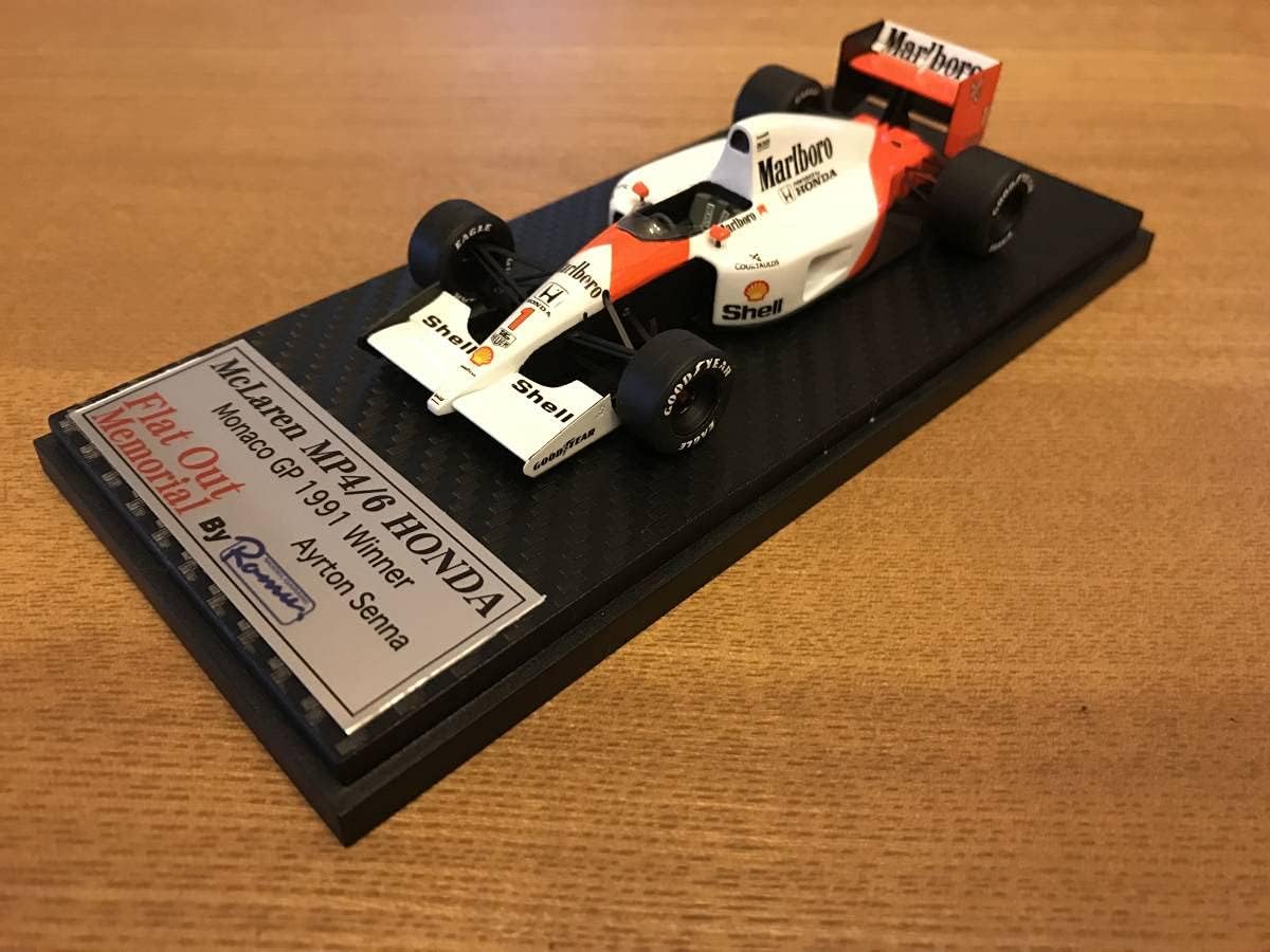 【完成品】tameo 1/43マクラーレン MP4/6 Aセナ日本JP 値下げ 1/43完成品 TAMEO マクラーレン・ホンダ MP4/6 #1 A.セナ モナコGP優勝