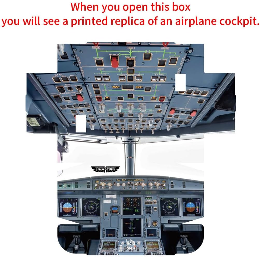 A32X pro Light OVHD Overhead Panel for MSFS 2020/2024 - Flight Sim Home Cockpit- (Backlit Edition) - A106