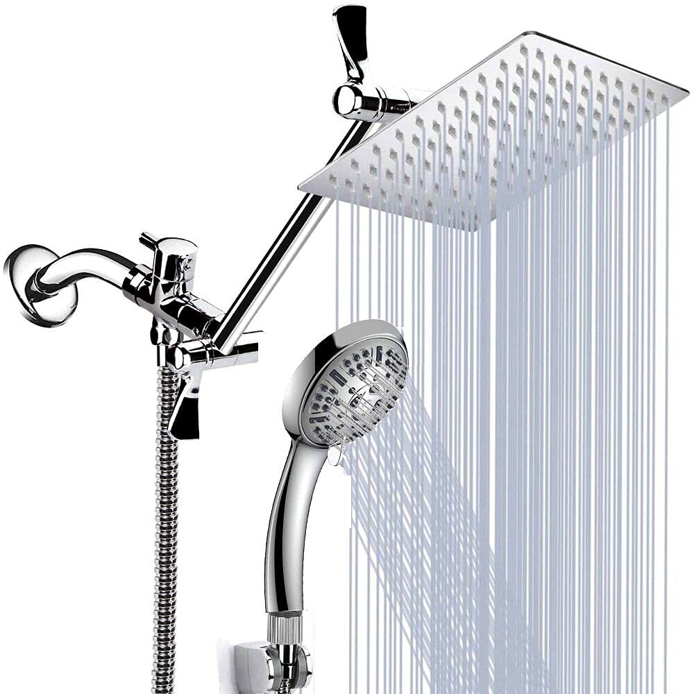 Ensemble de douche avec douchette réglable pour transformer votre baignoire en espace bien-être