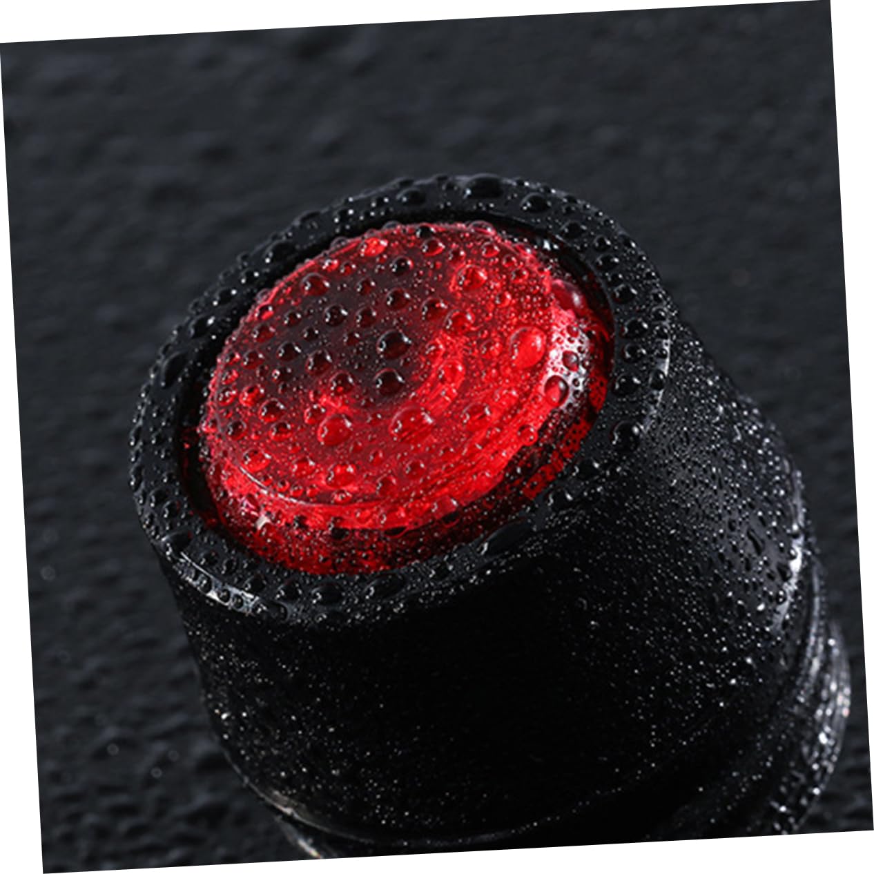 KOMBIUDA USB Rechargeable Bike Tail Light High Visibility Warning Light for Night Riding Modes Lightweight Easy to Use Cycling Flash Lamp