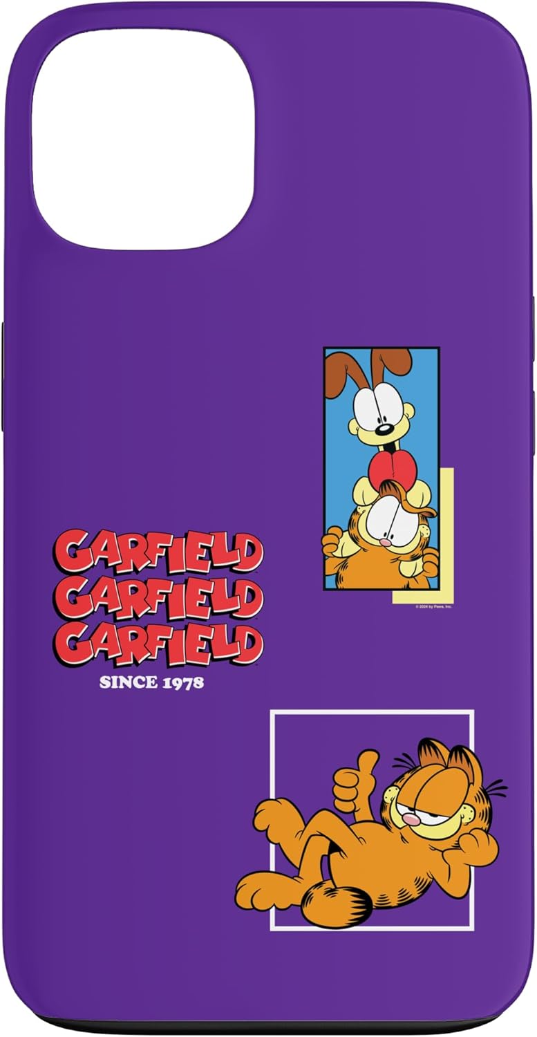 iPhone XR Garfield Classic Odie Comic Style Case