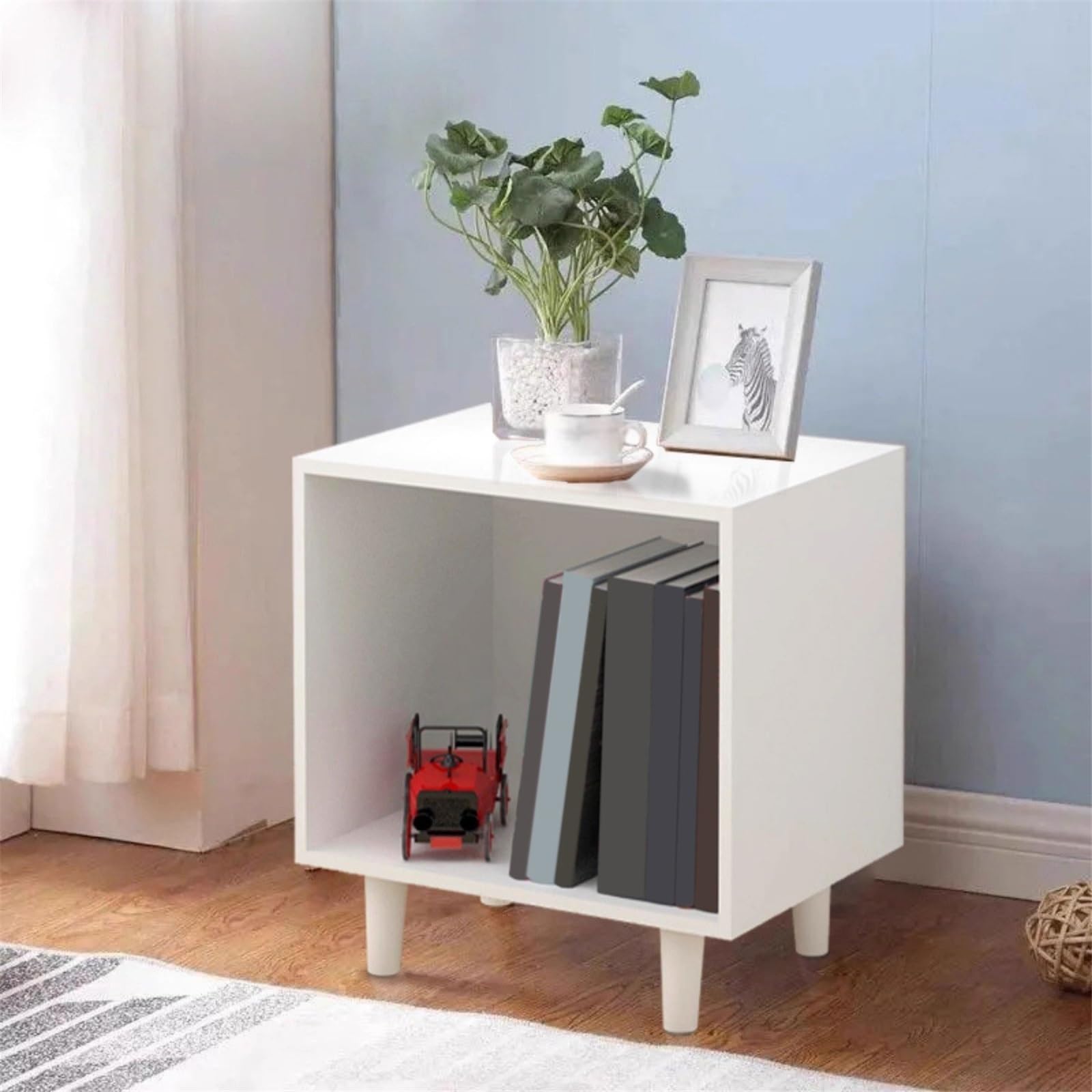 Rack per dischi Mobiletto portadischi in vinile a pavimento aperto, grande capacità, espositore in legno for riporre oggetti
