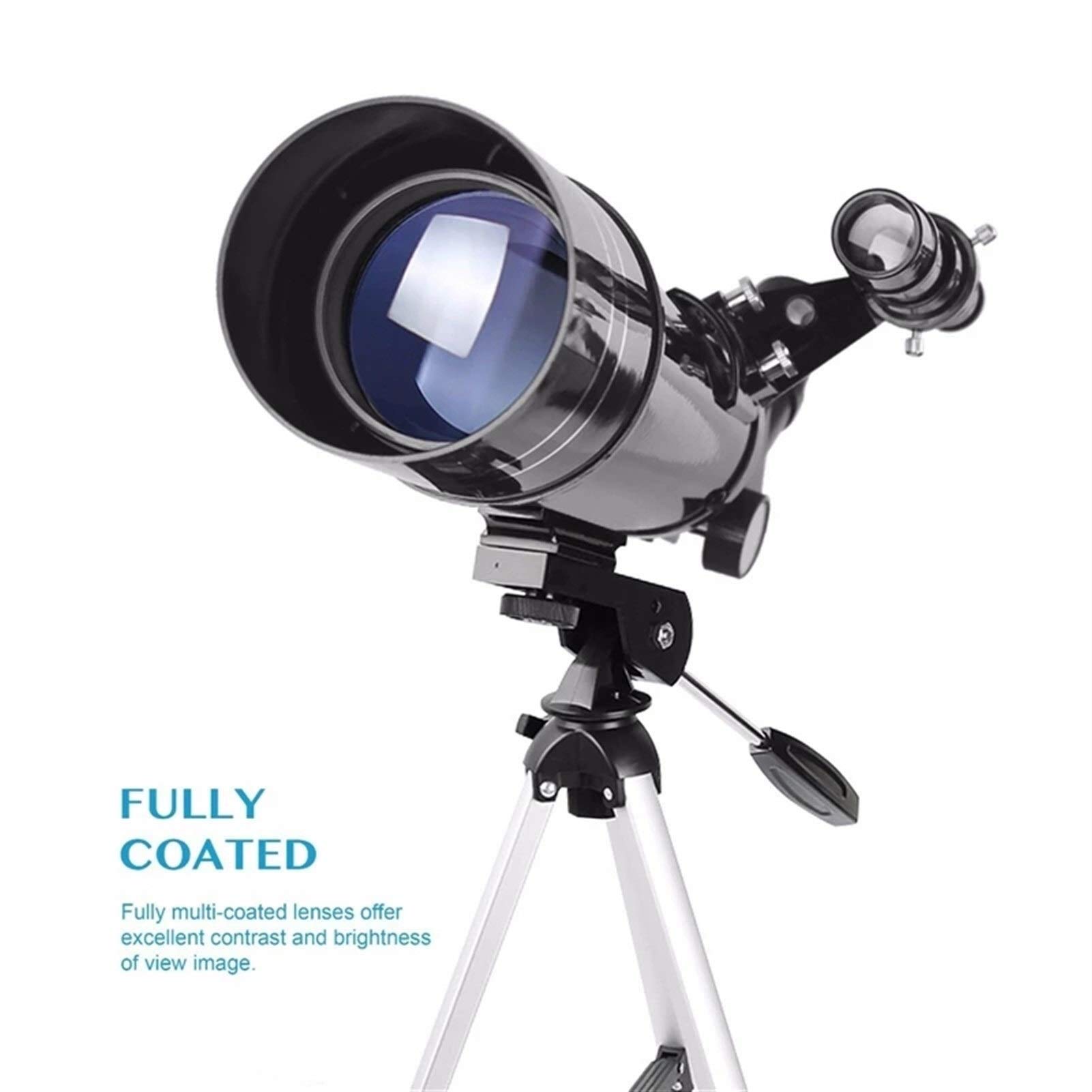 Télescope Astronomique Monoculaire Avec Trépied, Jouet éducatif Pour Enfants, Portable Et Facile à Utiliser, Angle Réglable, Matériau ABS Durable Pour L'exploration Scientifique