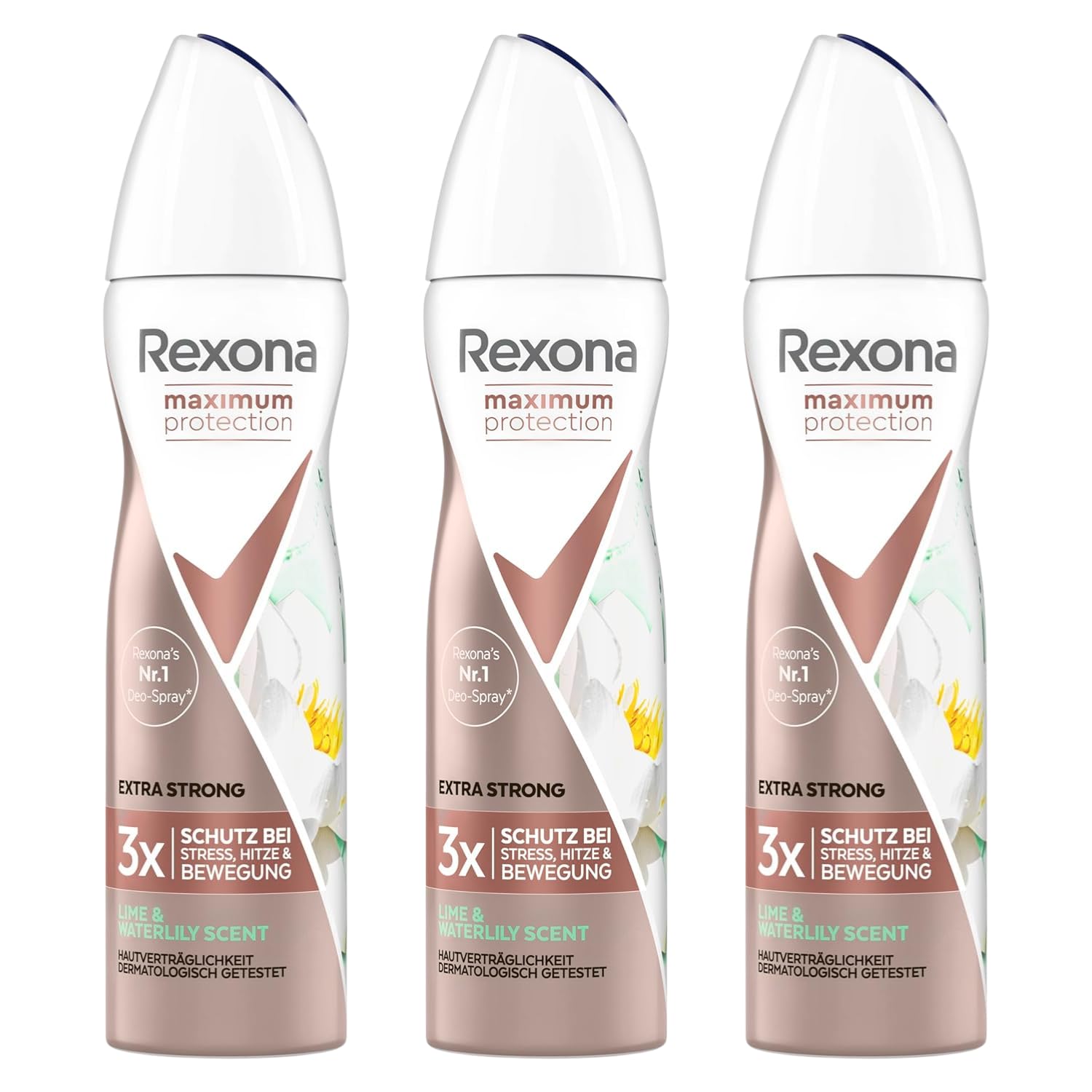 Rexona Maximum Protection Extra Strong Lime & Waterlily Scent Deo da 150 ml