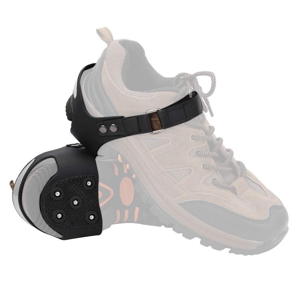 Shoe Grip Spike, Silicone Excellent Adhesion Good Elasticity Crampons, Durable Boots for Hiking Boots Sports Shoes Climbing(L39-42)-image-4
