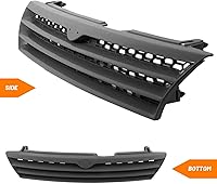 Vista 6 de CarPartsDepot Parrilla compatible con Nissan Altima (1995-1997 Altima de 4 puertas)