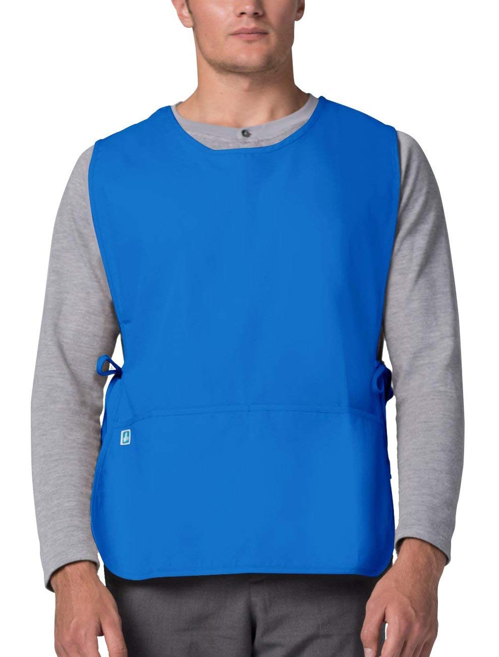 Adar Uniwersalny fartuch Cobbler - fartuch unisex, Królewski błękit, XL