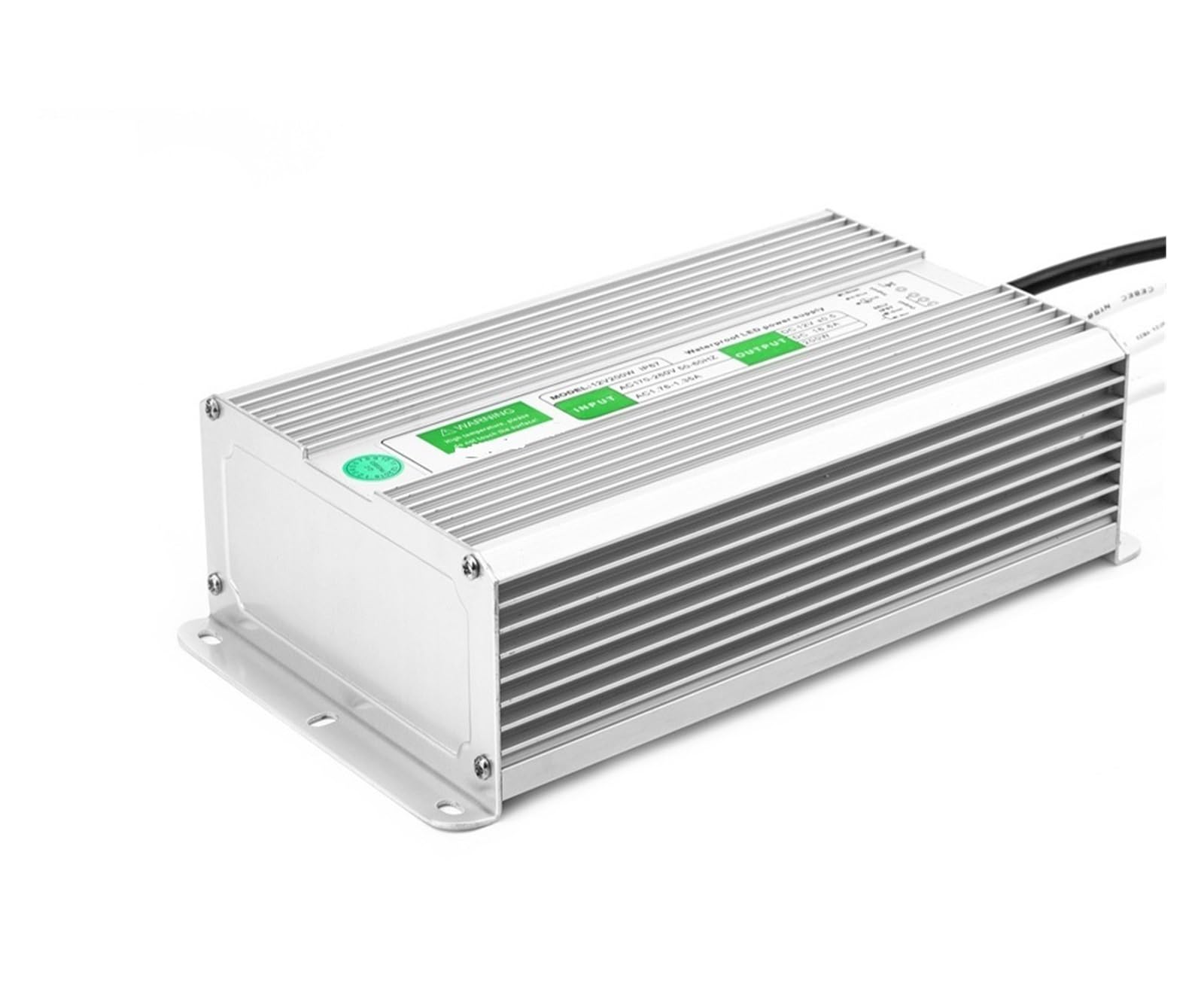 MQXFCZUX Variable DC Power Supply 12V Waterproof LED Power Supply Transformer, for LED Strip, 36w 45w 50w 60w 80w 100w 120w 150w 200w 250w Power Supply Adjustable(60W)