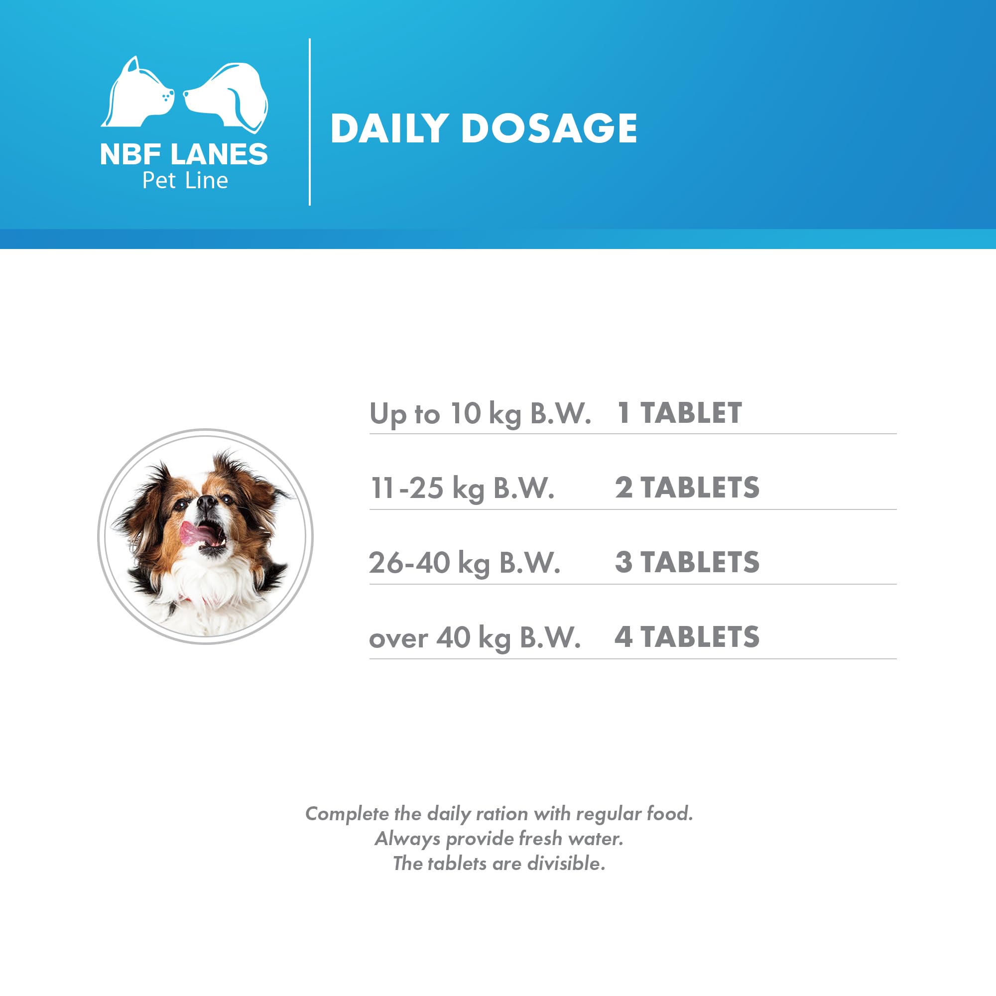 NBF Lanes | Carevit Dog Chien, 100 Comprimés Divisibles, Apport Multi-Minéral et Multi-Vitaminique en Cas de Croissance, Grossesse et Allaitement, Engagement Sportif, Chiens âgés