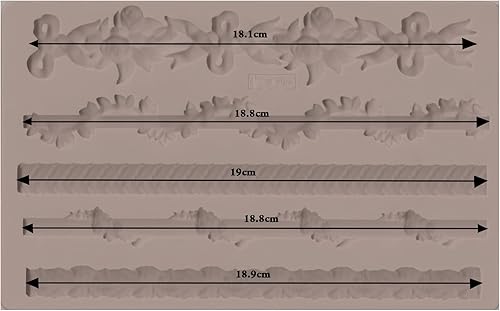 Vista 3 de Redesign Decor Moulds® Curio - Baratijas de 5 x 8 pulgadas de grosor, manualidades, proyectos de bricolaje, funiture, tocador, mesita de noche