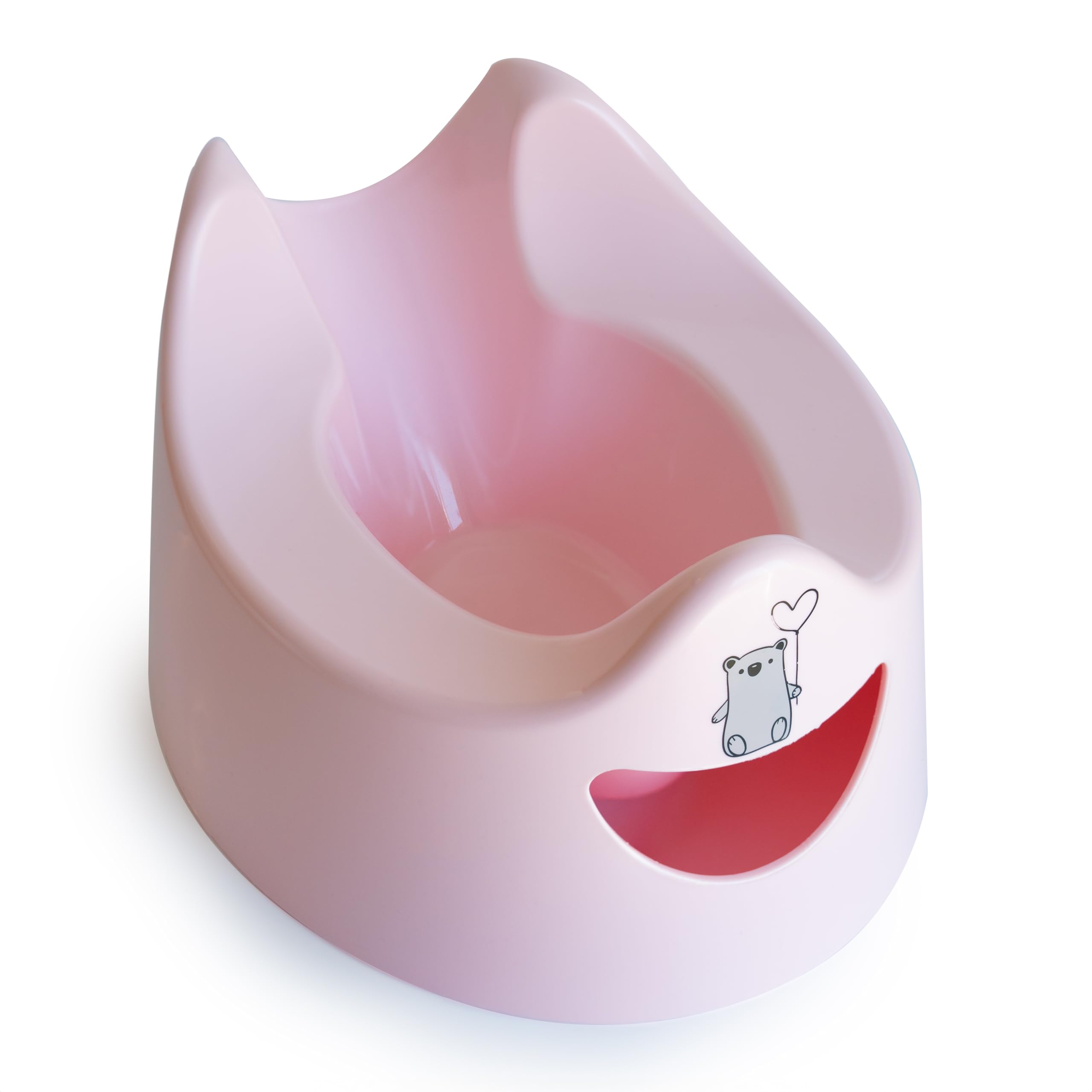 Toddler Essentials Easy Pour Potty - Light Pink | Portable Potty Training Toilet Seat for Toddlers | Hygienic, Easy to Clean, and Travel-Friendly (Previously Known as Pourty)