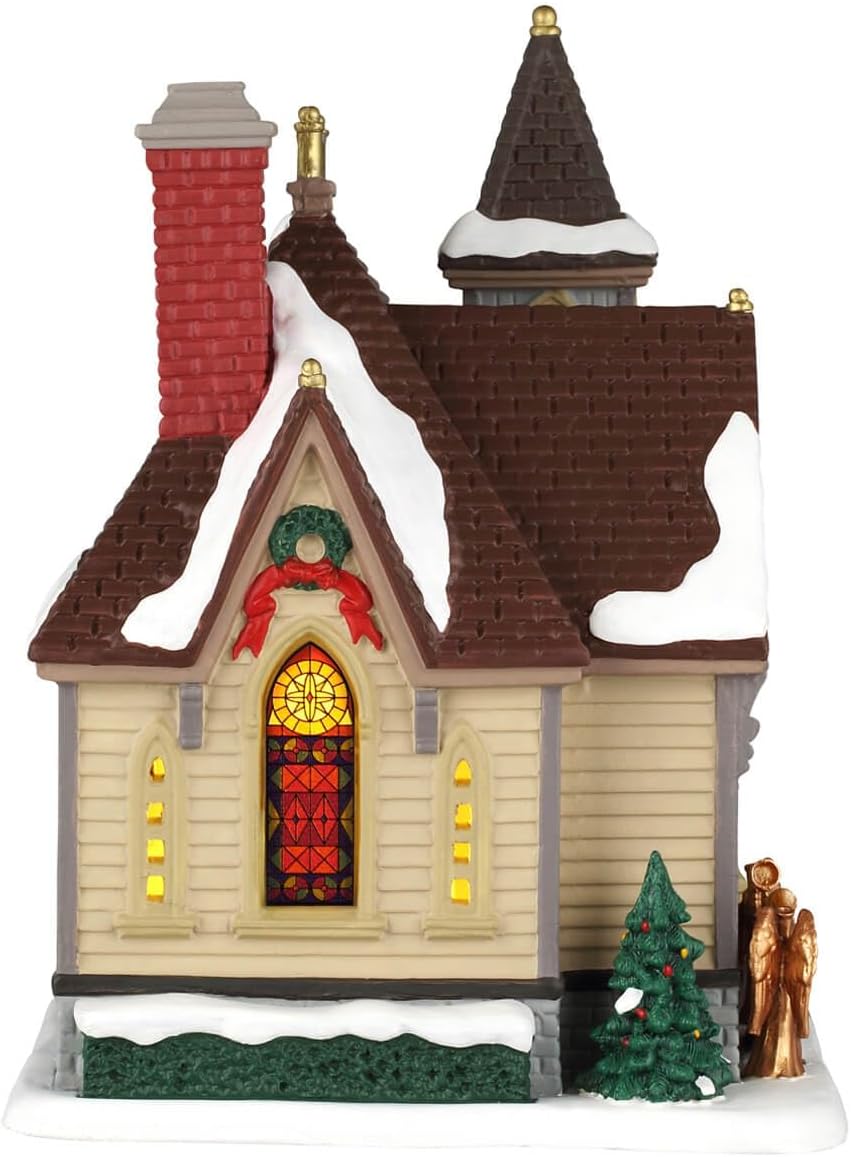 Lemax, Maple Lane Chapel, Lighted Buildings, #65542