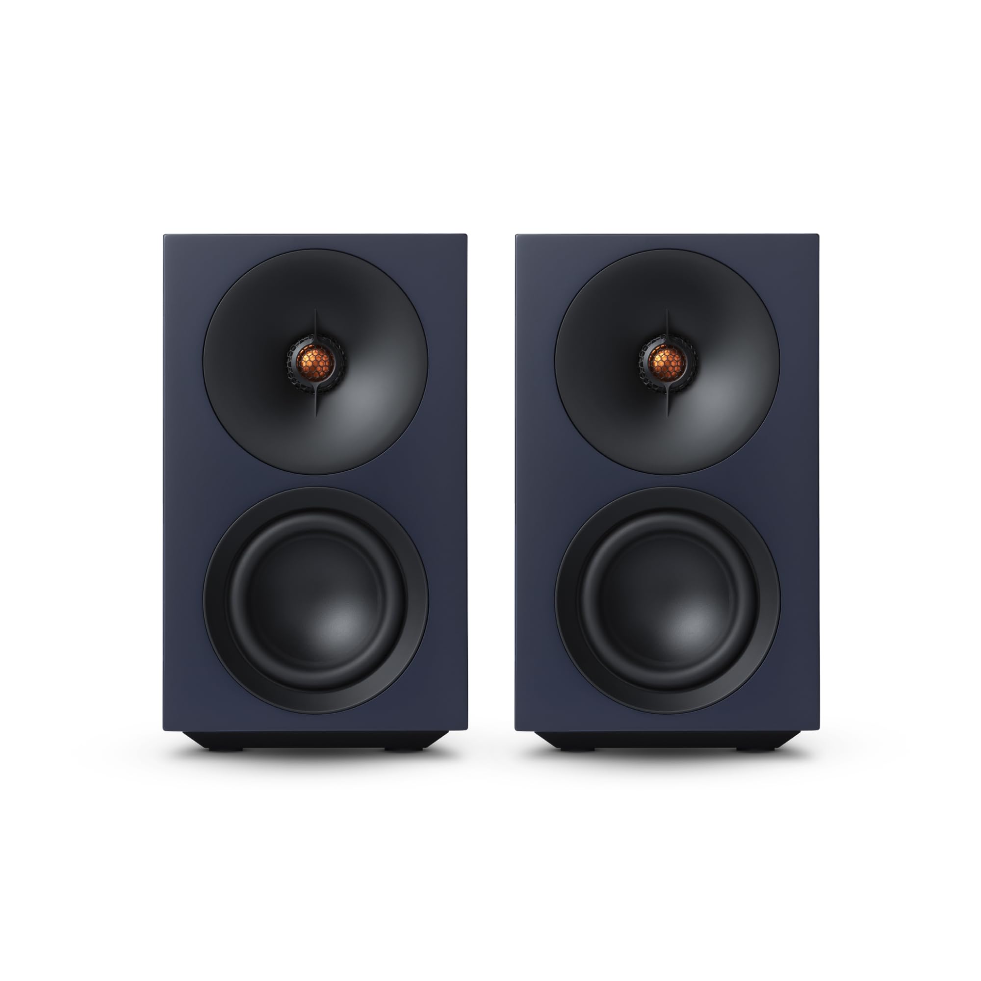 Cambridge Audio L/R S - 100W Diffusori Stereo Attivi Compatti con Bluetooth aptX HD, USB Audio, Ingressi Aux & Ottico, Uscita Subwoofer, Telecomando, Room Positioning, DynamEQ – Blu