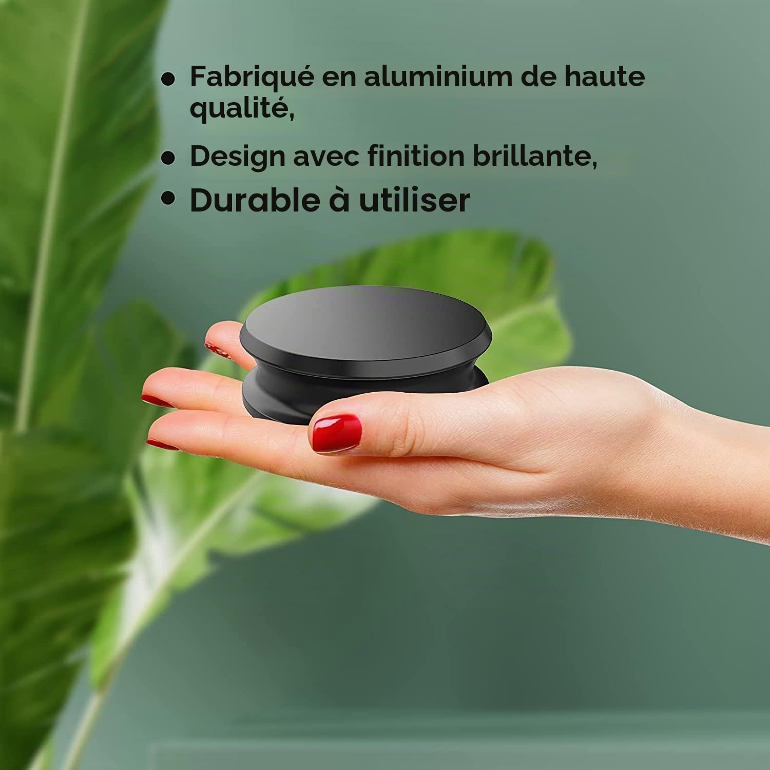 DIGITNOW Stabilisateur de Poids pour Tourne-Disque en Aluminium Compatible avec la Plupart des platines Noir