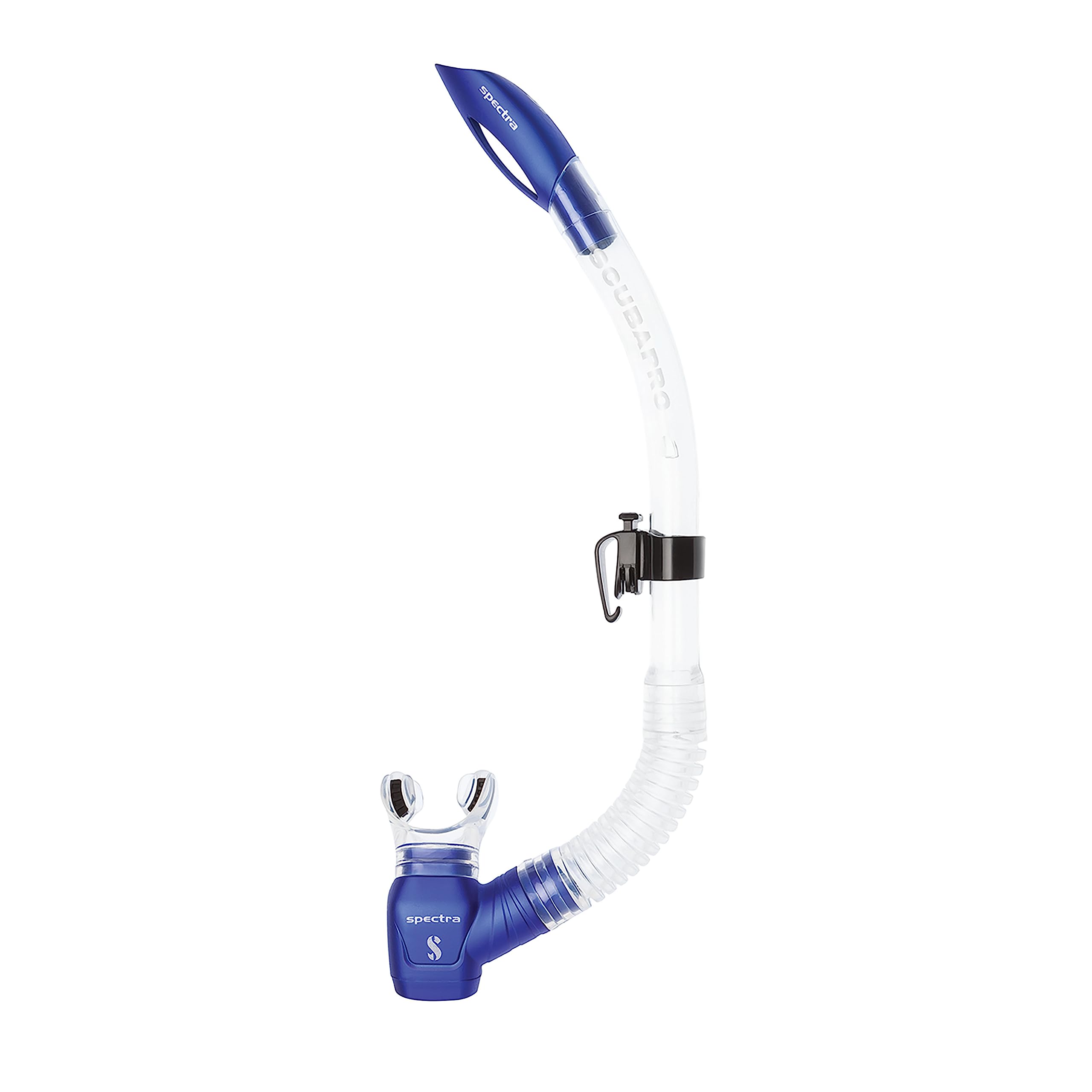 Scubapro Spectra Snorkel Blue/Transparent Cold Water Regulator Kit Unisex-Adult, Metallic Blue, One Size — image 1