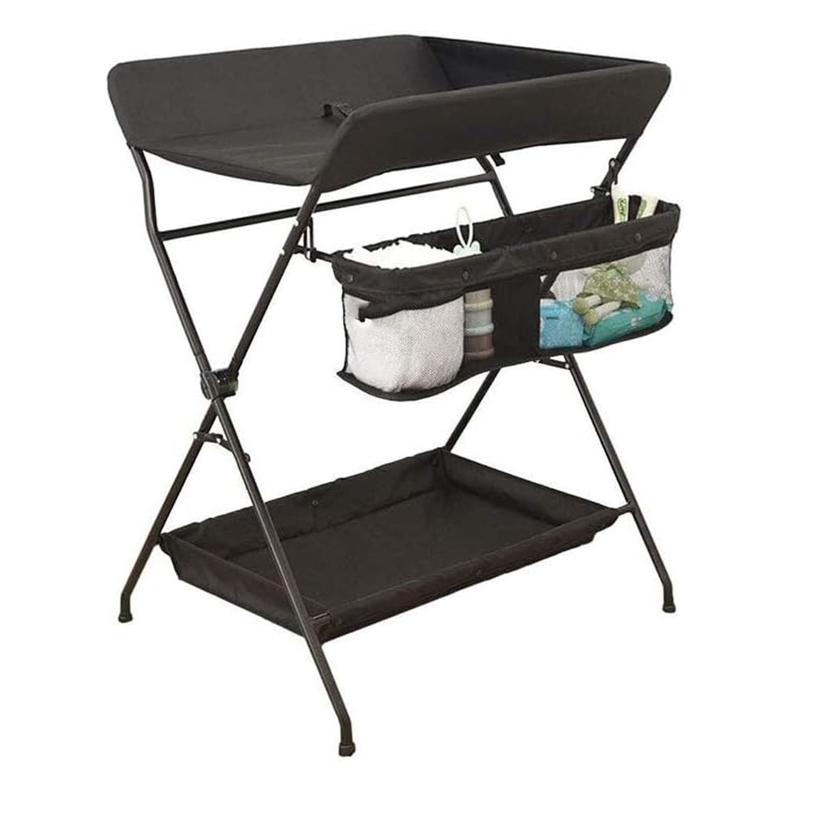 Diaper Changing s,Diaper Stackers Caddies, Changing Diaper Station for Small Spaces, Nursery Massage Station Dresser Storage Organizer