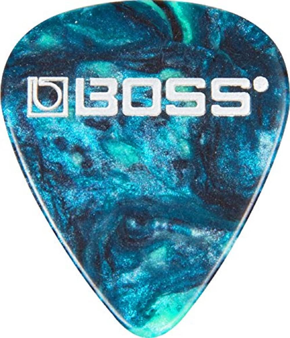 BOSS Heavy Celluloid Guitar Picks (Bpk-72-Sh), 72 Pieces