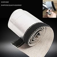 Vista 4 de Funda de calor, manguera de protección térmica de alambre definitivo, manguera aluminizada Express y barrera de protección de alambre plateado