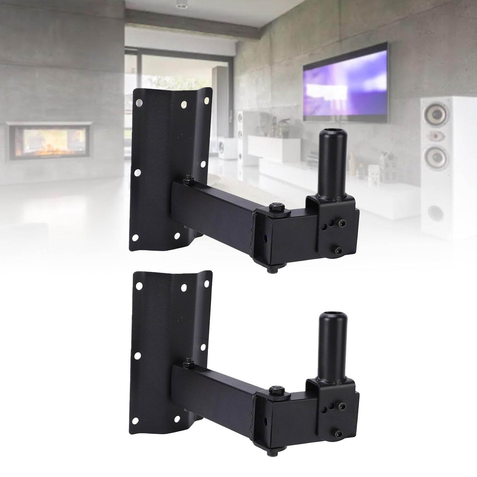 VBESTLIFE Soportes de Pared para Altavoces de Alta Resistencia (Juego de 2)