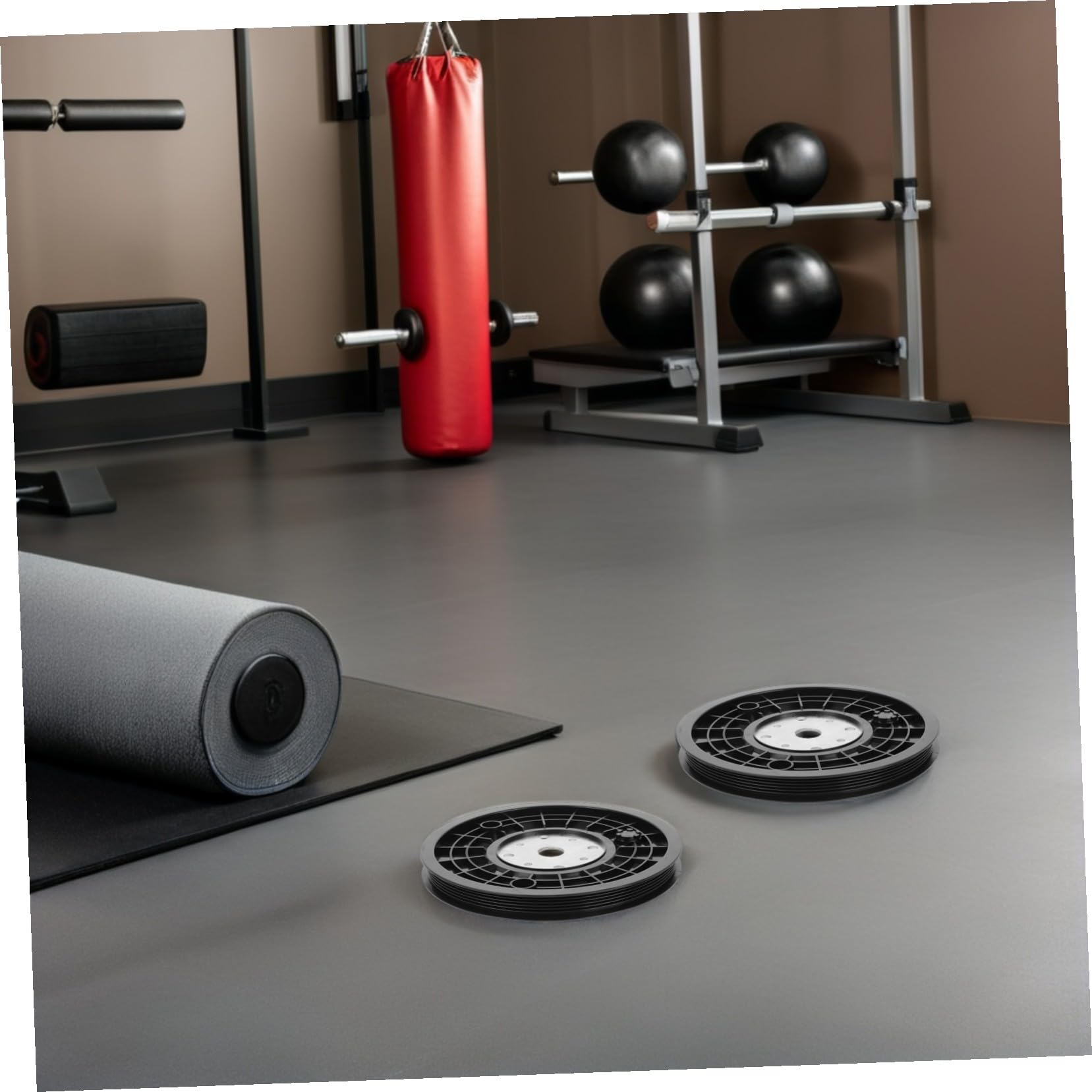Supvox 2stücke Seilzugrolle Für Fitnessgeräte Kompatibel Mit Trainingsgeräten Heimtrainern Und Garagentor-systemen Schwarz