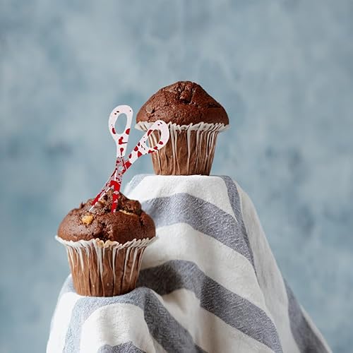 Miniatura 7 de Baluue 24 tarjetas envolventes para tartas, ojos de caramelo para decorar pasteles, ramequín, envoltura de bolas, envoltura de muffins, festival,