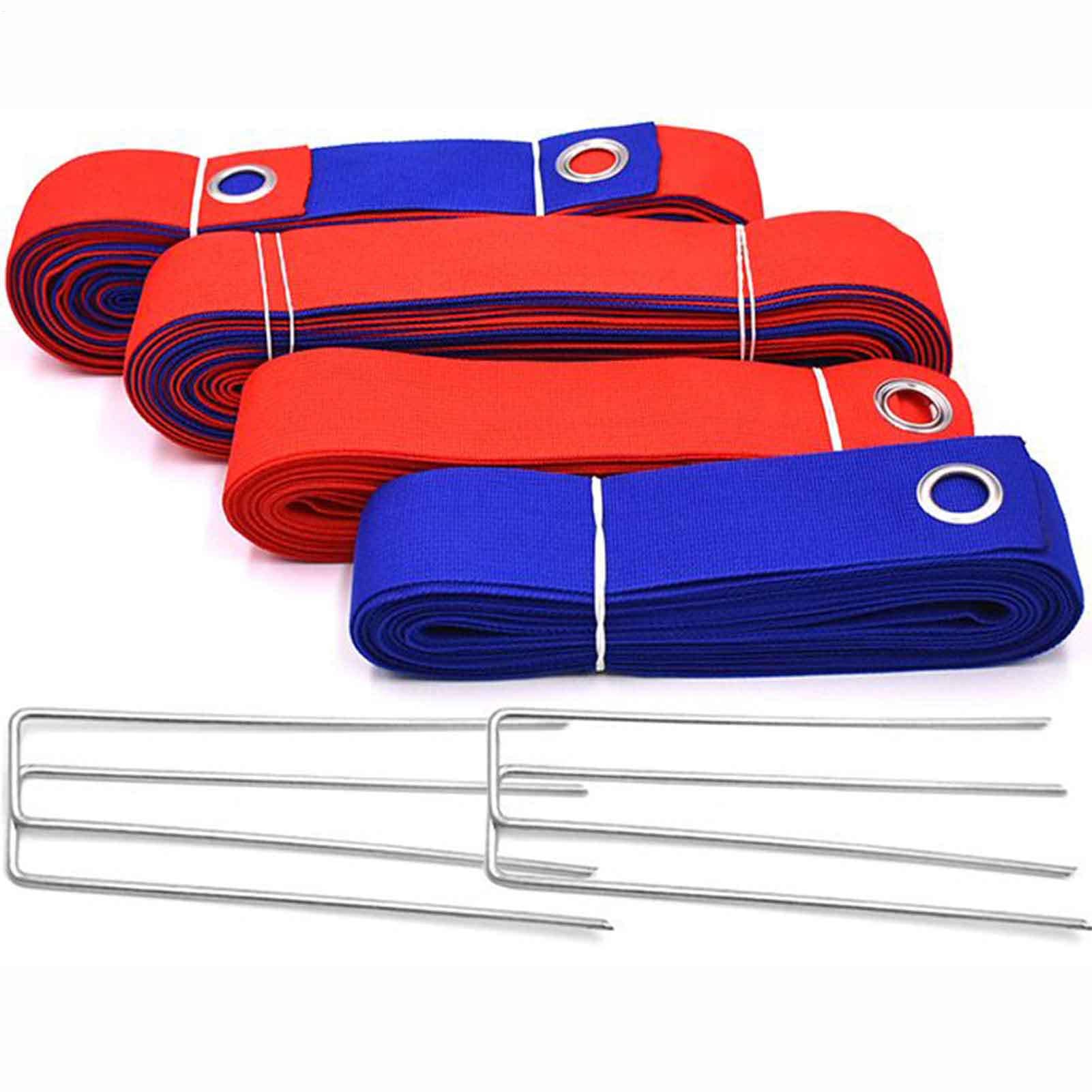 Lignes de Volleyball sur Sable Set Portable de Délimitation Sportive de | Lignes de Marquage de Volleyball pour Parc pour Plage Jardin Parc Maison Extérieur Gazon Tournoi