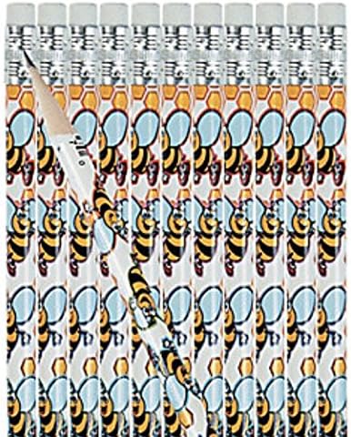 Miniatura 2 de Lápices y borradores Bumble Bee - Juego de 48 piezas