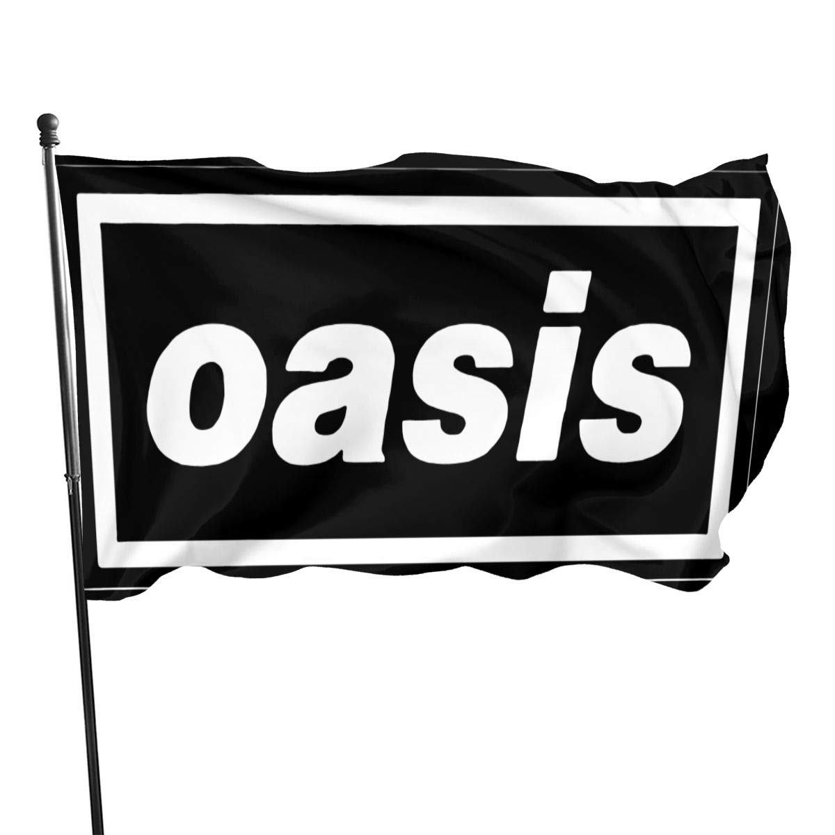 YANGFAN Official Classic Oasis Logo Decorative Home Outdoor Flag3' X 5'