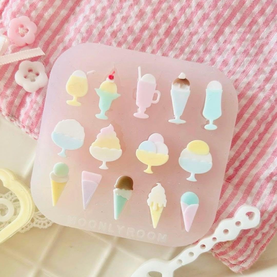 Amazon.co.jp: シリコンモールド クリームソーダ パフェ アイス