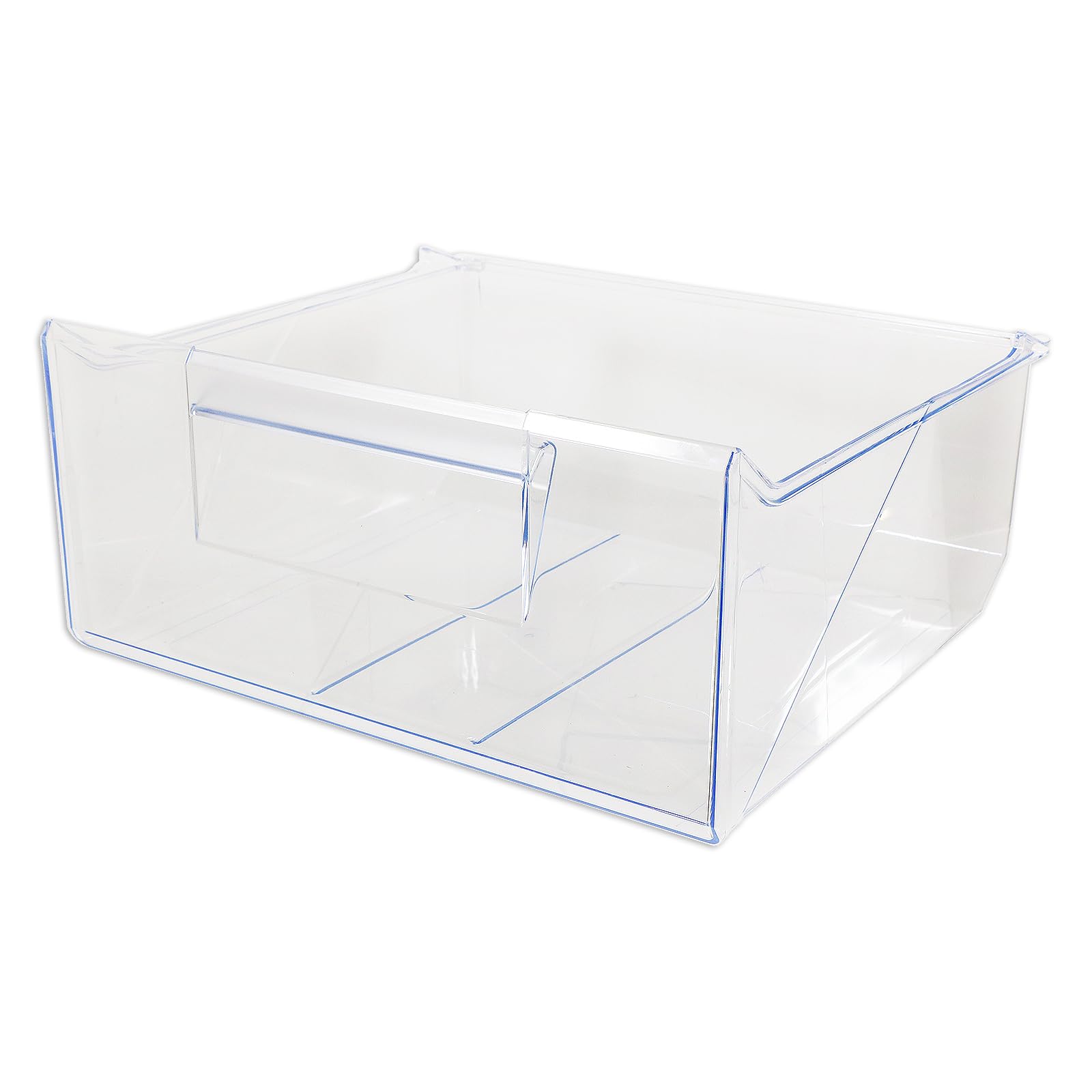 Spares2go Clear Lower Drawer For Aeg Osc5s185es Fridge Freezer 2Nd From Bottom Container Box