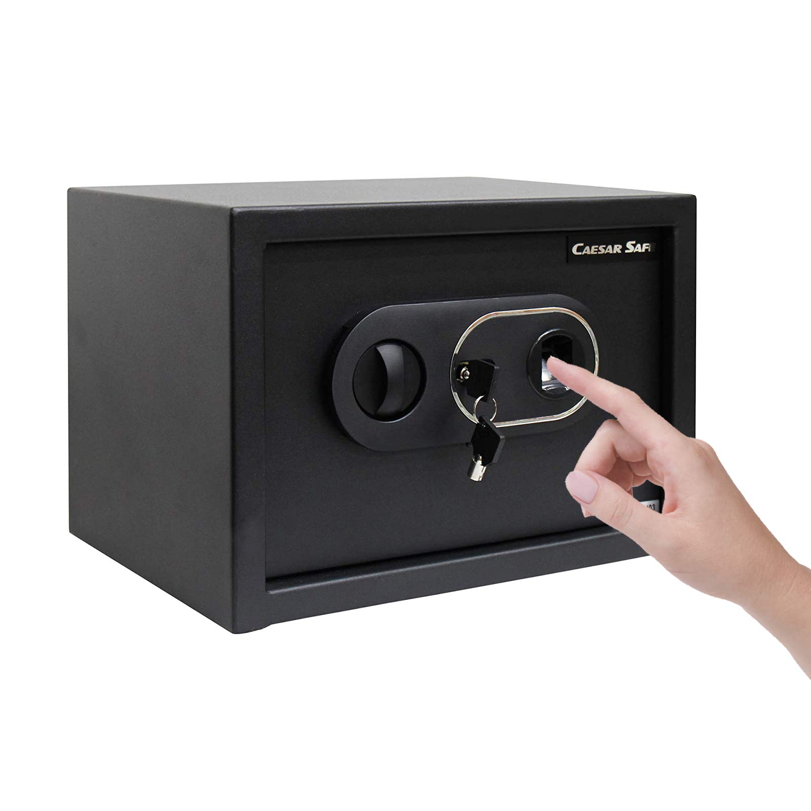 Buy Caesar Small Safe Money Box, Fingerprint Safe Lock Security