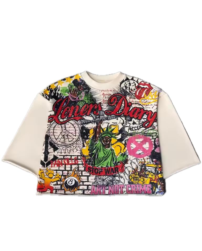 T-shirt Loners Diary ideal pour un style streetwear minimaliste et decontracte