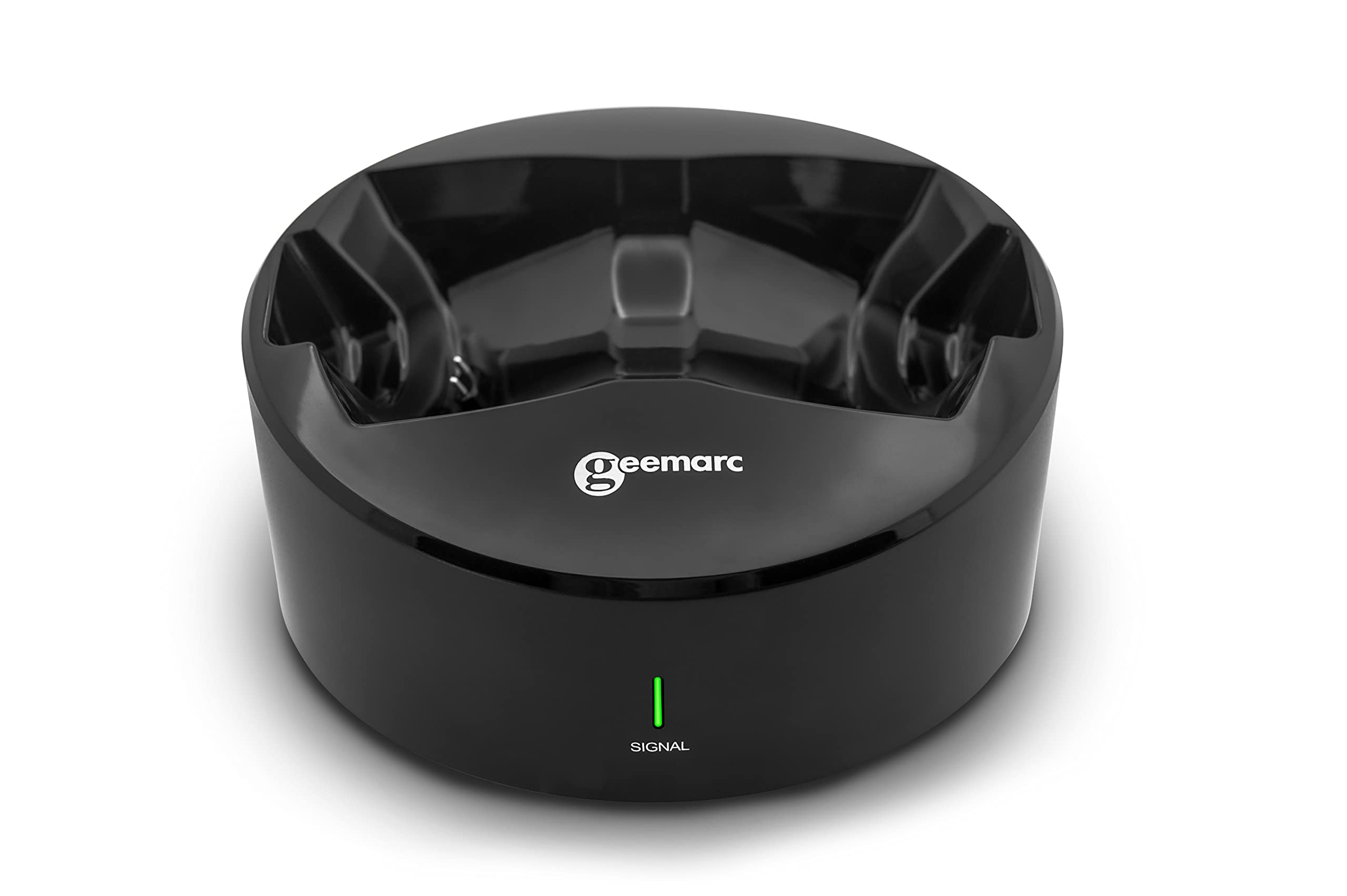 Geemarc CL7500 - Casque TV Sans Fil Amplifié avec Connecteur Optique pour Séniors et Malentendants - Compatible avec Télévisions, Mobiles et Ordinateurs - Perte Auditive Faible ou Sévère - Version FR