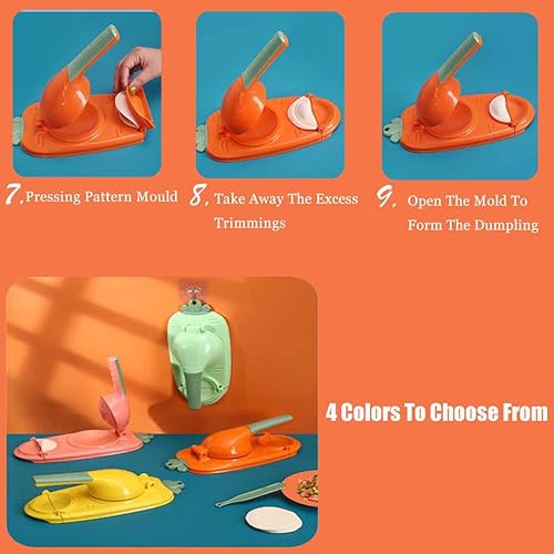 Miniatura 4 de MSYINGL Máquina manual de tortillas, tortillas de maíz de presión, panqueques de azúcar, albóndigas, masa de piel, prensatelas, envoltorio de