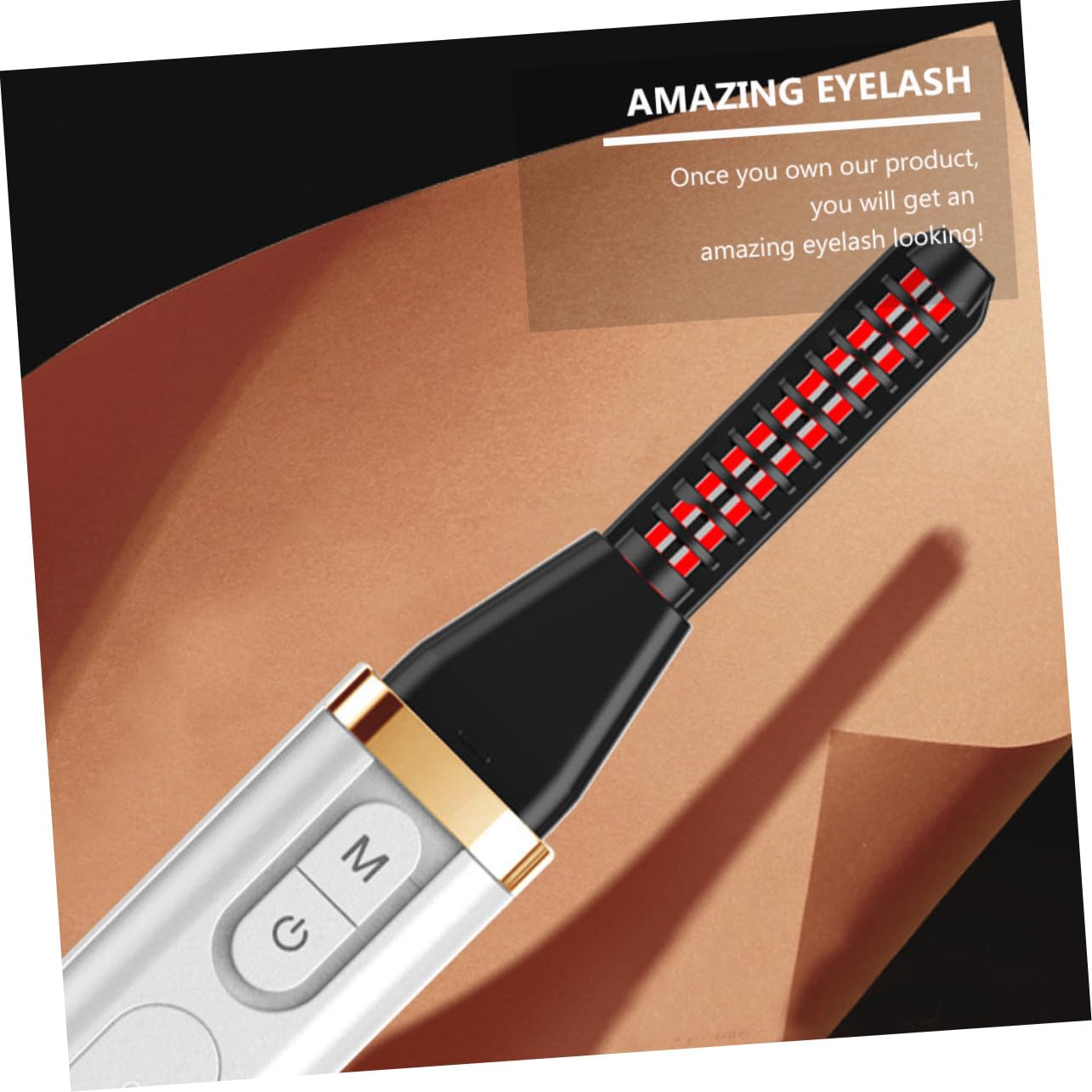 Healeved 3piezas Rizador De Pestañas Eléctrico Calentado Curler De Pestañas Térmico Recargable Usb Rizador Profesional